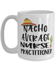 Funny Nurse Practitioner Mug Nacho Average Nurse Practitioner Coffee Cup 15oz White