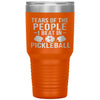 Funny Pickleball Tumbler Tears Of The People I Beat In Pickleball Laser Etched 30oz Stainless Steel
