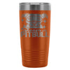 Funny Pitbull Travel Mug Sleeps With Pitbull 20oz Stainless Steel Tumbler