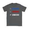 Funny Political Shirt Democrats Republicans Free Thinkers Gildan Womens T-Shirt