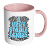 Funny Political Trump Mug A Very Stable Genius White 11oz Accent Coffee Mugs