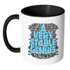 Funny Political Trump Mug A Very Stable Genius White 11oz Accent Coffee Mugs