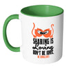 Funny Science Mug Sharing Is Loving Dont Be Ionic White 11oz Accent Coffee Mugs