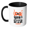 Funny Science Mug Sharing Is Loving Dont Be Ionic White 11oz Accent Coffee Mugs