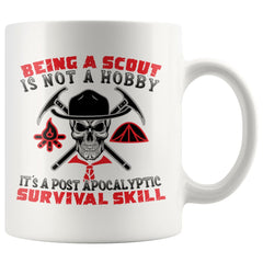 Funny Scouts Mug A Post Apocalyptic Survival Skill 11oz White Coffee Mugs