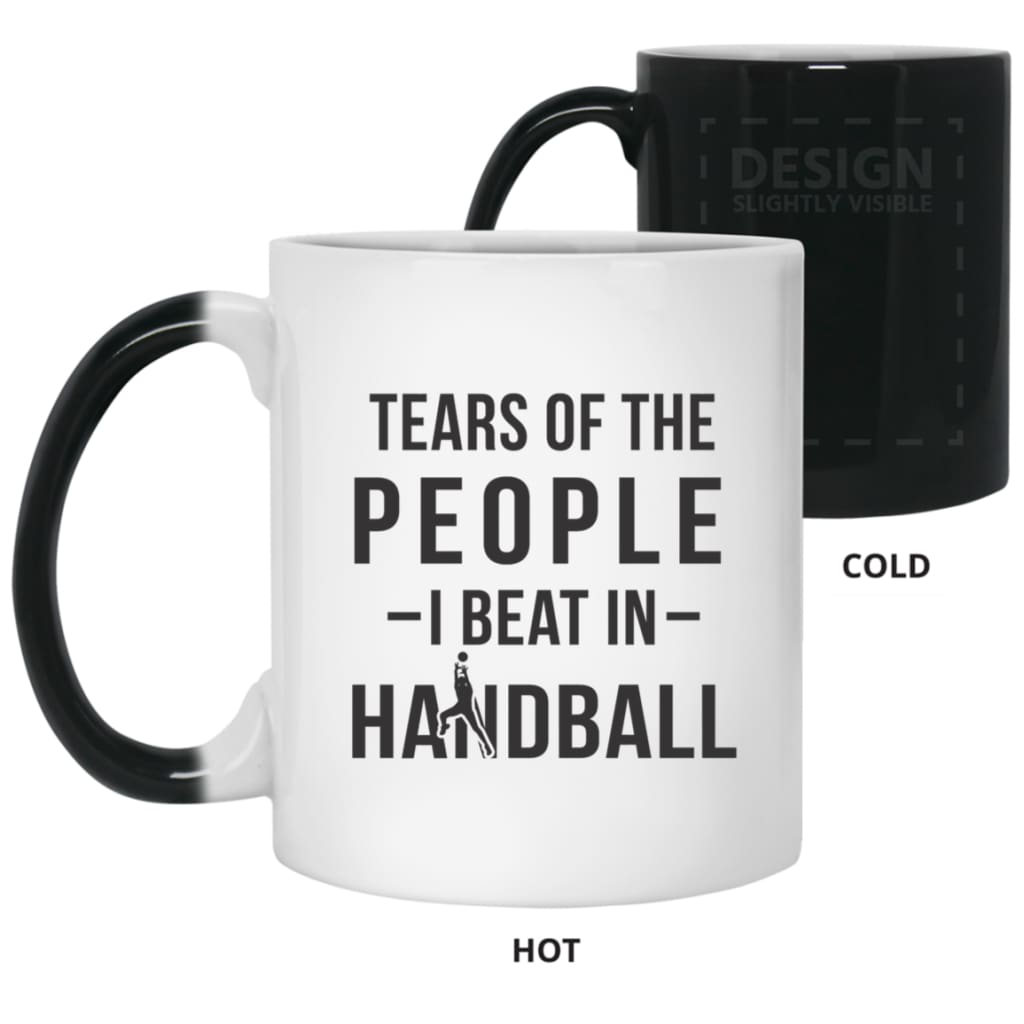 Funny Tears Of The People I Beat In Handball Coffee Mug Color Changing 11oz 21150