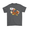 Funny Thanksgiving Shirt Eat Beef Gildan Mens T-Shirt