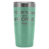 Funny Turtle Travel Mug Turtles Are People Too 20oz Stainless Steel Tumbler