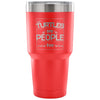 Funny Turtle Travel Mug Turtles Are People Too 30 oz Stainless Steel Tumbler