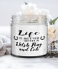 Funny Welsh Pony And Cob Horse Candle Life Is Better With A Welsh Pony And Cob 9oz Vanilla Scented Candles Soy Wax