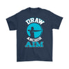 Graphic Archery Shirt Draw Anchor Aim Gildan Mens T-Shirt