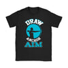 Graphic Archery Shirt Draw Anchor Aim Gildan Womens T-Shirt