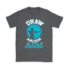 Graphic Archery Shirt Draw Anchor Aim Gildan Womens T-Shirt