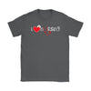 Graphic Nurse Shirt I Love Nursing Gildan Womens T-Shirt