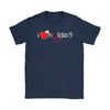 Graphic Nurse Shirt I Love Nursing Gildan Womens T-Shirt