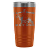 GSD Travel Mug If I Cant Bring My Dog Im Not Going 20oz Stainless Steel Tumbler