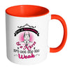 Im A Grandma And A Nurse Its Not For The Weak White 11oz Accent Coffee Mugs