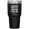 Inspiring Nurse Doctor Tumbler Super Heroes Wear Scrubs Laser Etched 30oz Stainless Steel Tumbler