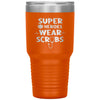 Inspiring Nurse Doctor Tumbler Super Heroes Wear Scrubs Laser Etched 30oz Stainless Steel Tumbler
