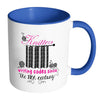 Knitting Mug Knitters Writing Codes Since White 11oz Accent Coffee Mugs