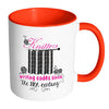Knitting Mug Knitters Writing Codes Since White 11oz Accent Coffee Mugs