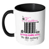 Knitting Mug Knitters Writing Codes Since White 11oz Accent Coffee Mugs