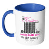 Knitting Mug Knitters Writing Codes Since White 11oz Accent Coffee Mugs