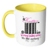 Knitting Mug Knitters Writing Codes Since White 11oz Accent Coffee Mugs