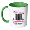 Knitting Mug Knitters Writing Codes Since White 11oz Accent Coffee Mugs