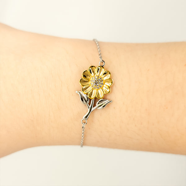 Sarcastic Yoga Instructor Gifts, Birthday Christmas Unique Sunflower  Bracelet For Yoga Instructor for Coworkers, Men, Women, Friends Being Yoga  Instructor is Easy. It's Like Riding A Bike Except The Bike Is On