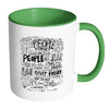 Maya Angelou Quote Mug People Will Forget White 11oz Accent Coffee Mugs