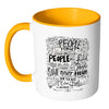 Maya Angelou Quote Mug People Will Forget White 11oz Accent Coffee Mugs