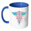 Nurse Mug Save One Life Youre Hero Save 100 Lives White 11oz Accent Coffee Mugs