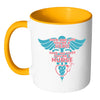 Nurse Mug Save One Life Youre Hero Save 100 Lives White 11oz Accent Coffee Mugs