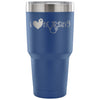 Nurse Travel Mug I Love Nursing 30 oz Stainless Steel Tumbler