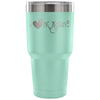 Nurse Travel Mug I Love Nursing 30 oz Stainless Steel Tumbler