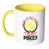 Pisces Zodiac Mug All Men Are Created Equal But White 11oz Accent Coffee Mugs