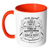 Ralph Waldo Emerson Quote Mug To Be Yourself White 11oz Accent Coffee Mugs