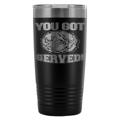Tennis Insulated Coffee Travel Mug You Got Served 20oz Stainless Steel Tumbler