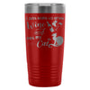Travel Mug Just Want To Drink Wine And Pet My Cat 20oz Stainless Steel Tumbler