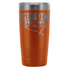 Travel Mug Music Is My Boyfriend 20oz Stainless Steel Tumbler