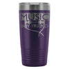 Travel Mug Music Is My Boyfriend 20oz Stainless Steel Tumbler