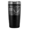 USA Flag Patriot Travel Mug Freedom Isnt Free 20oz Stainless Steel Tumbler
