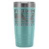 USA Flag Patriot Travel Mug Freedom Isnt Free 20oz Stainless Steel Tumbler