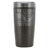 USA Flag Patriot Travel Mug Freedom Isnt Free 20oz Stainless Steel Tumbler