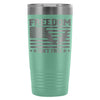 USA Flag Patriot Travel Mug Freedom Isnt Free 20oz Stainless Steel Tumbler