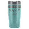 Vegan Vegetarian Travel Mug Friends Not Food 20oz Stainless Steel Tumbler