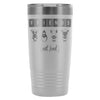 Vegan Vegetarian Travel Mug Friends Not Food 20oz Stainless Steel Tumbler