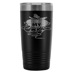 Vegan Vegetarian Travel Mug My Heart Beets 20oz Stainless Steel Tumbler