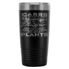 Vegetarian Vegan Travel Mug Eat More Plants 20oz Stainless Steel Tumbler